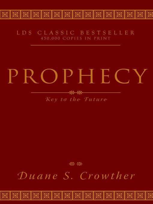 Title details for Prophecy by Duane S. Crowther - Wait list